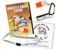 Our-Safety-Products - WHISTLE AWAY CRIME® Fundraising Package