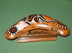 Products from Down Under - Business Card Holder--Boomerang