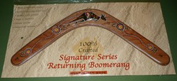 Products from Down Under - Boomerang Carded